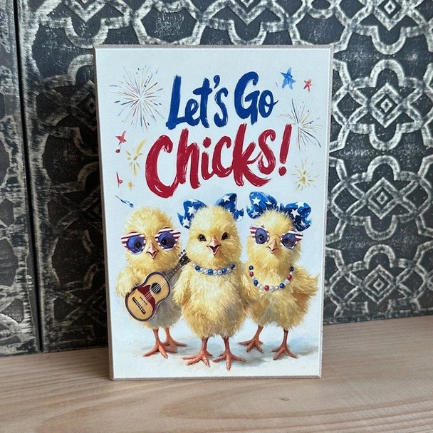 The American Chicks 4X6 Block