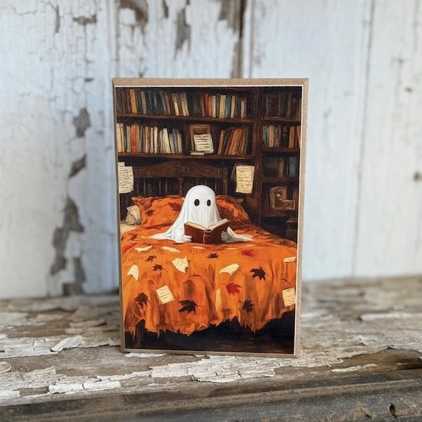 Ghostly Reading Block