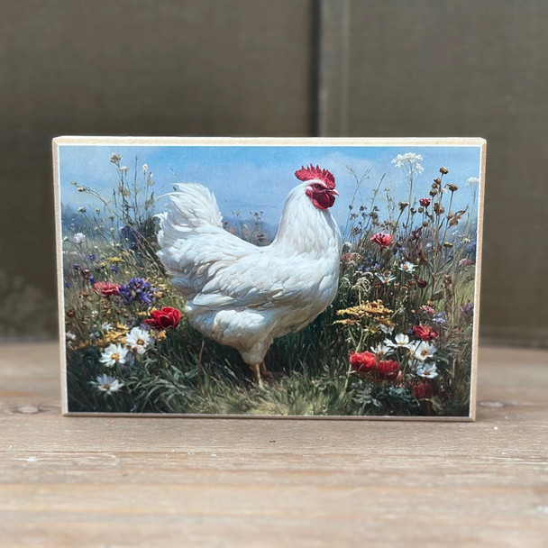 Wildflower Chicken Block