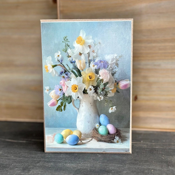 Easter Bouquet Block