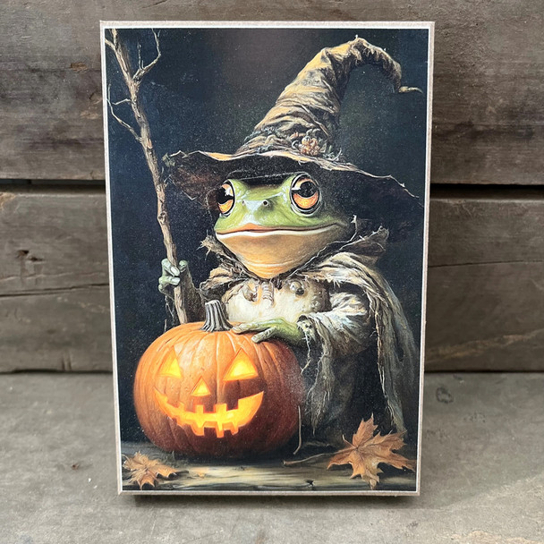 Hocus Croakus 4X6 BLOCK