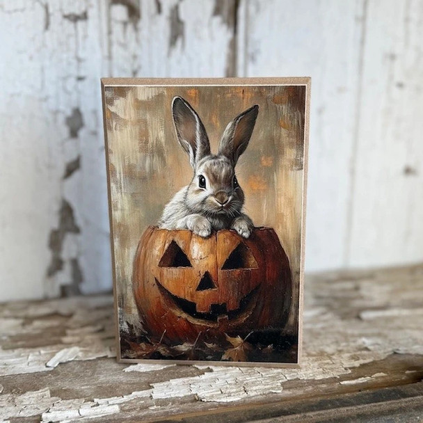 Fall Pumpkin Rabbit