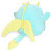 Dragon Stuffed Animal Plush Toy Pillow by Hachibis Back Angle View