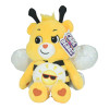 Care Bears Funshine Bear plush in black and yellow bumblebee costume - front view