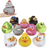 Rubber Duckies 5.5" Collectible Mix Bulk 60 Pieces 10 Assorted Styles with Hand Showing Robot Ducky Carnival Prizes Party Décor