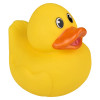 Rubber Duckies 5.5" Collectible Bulk 72 Pieces Six Assorted Colors Showing Yellow Ducky Right Side Angle Carnival Prizes Party Favors