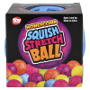 squish toy stretch honeycomb balls 3 inch blue in display