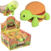 squish toy stretch turtle burgers 4 inch 12 piece display squished side