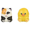 squish toy micro mix 2 inch cat and chick