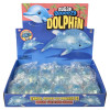 squeeze toy dolphin 6 inch 12 piece display front