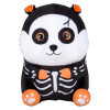 Hamster skeleton plush 7 inch 3 colors orange front