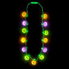 Halloween Light-Up Jack-O-Lantern Necklace Colors Bulk 48 Pieces