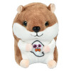 Halloween hamster plush 5 inch 3 colors brown front view