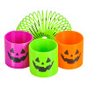 Halloween Jack-O-Lantern Coil Spring Toy Mix Wholesale Case of 1,152