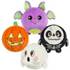 Halloween bladder plush 16 inch 4 styles assortment