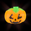 Jack o lantern puffer toys 4 inch lit