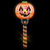 Halloween Light-Up Swirl Jack-O-Lantern Wand Toys 12.5" Each