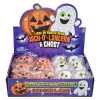 Squishy bead jack o lantern ghost box