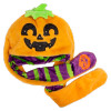 Halloween Light-Up Jack-O-Lantern Plush Hats Wholesale Case of 36