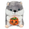 Halloween hamster plush 10 inch 3 colors gray front view