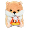 Halloween hamster plush 10 inch 3 colors tan front view