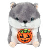 Halloween hamster plush 13 inch 3 colors gray front view