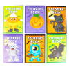 Halloween coloring books 5x7 inch 6 assorted styles