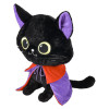 Vampire plush cat with cape 18 inch right side