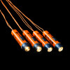 Halloween Flashlight Necklaces Bulk 1,152 Pieces