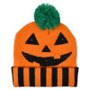 Halloween Light-Up Jack-O-Lantern Beanie Hats Bulk 36 Pieces