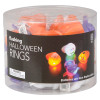 Halloween Light-Up Ring Toy Mix Wholesale Case of 144