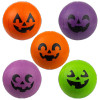 Halloween Multi-Color Jack-O-Lantern Basketball Toy Mix Bulk 25 Pieces