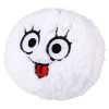 Bulk Christmas snowball plush toys 144pc 4in 4 styles embroidered faces tongue