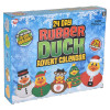 Bulk Christmas rubber duckies advent calendar 192pc 2in holiday gifts decor prizes box front right