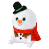 Bulk Christmas character plush 24pc 10in santa snowman yeti holiday toys snowman left 2