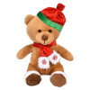 Christmas Plush Characters with Scarf Animal Toy Mix 8" Each