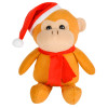 Bulk Christmas stuffed plush toys 72pc 10in reindeer bear monkey penguin monkey front