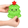 Christmas tree glitter bubble poppers 144-pack group view of Christmas tree shaped poppers