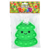 Christmas tree glitter bubble poppers 144-pack assortment view of various Christmas tree shaped poppers