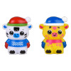 Winter rubber animals 432-pack (2 inch) assorted right-angle view of rubber animals with winter designs