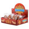 Squish sticky Gingerbread man 144-pack group view of gingerbread man squish toys