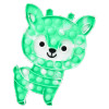 Christmas Reindeer Jumbo Bubble Popper Toys Bulk Party Favors