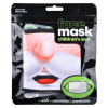 Holiday face mask child size 144-pack assortment in-hand view of face masks with holiday designs