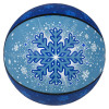 Christmas Snowflake Regulation Basketball Toys Bulk 25 Pieces