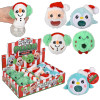 Christmas Squeezy Bead Plush 3" Each