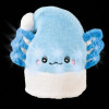Christmas Light-Up Blue Axolotl Santa Hats Bulk 48 Pieces