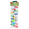 Light-Up Christmas Dinosaur Necklaces Bulk Party Favors