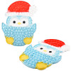 Christmas Holiday Penguin Mega Bubble Popper Toys for Claw Machines and Prize Counters