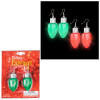 Light-Up Christmas Bulb Necklaces 28" Each
