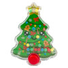 Christmas tree water game 72-pack (4 Inch) bulk, left-angle view of tree water game